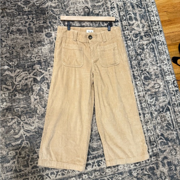 Per Se Tan Corduroy Cropped Pants size 8 - Picture 8 of 11